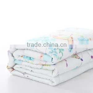 Hotel Patchwork Microfiber Summer Quilt/cotton Printed Bedding Set thumbnail-3