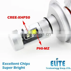 6G H4 H13 LED Headlight For Car 3000LM All In One Fanless Design thumbnail-3