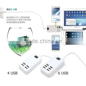 2015 Wholesale New Model US Plug Mobile Travel Charger Universal Travel Adapter With Usb Charger for IPhone thumbnail-3