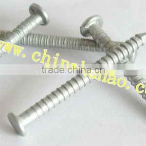 Manuacturer Annular Ring Shank Nails Screws Thread Hot Electro Galvanized thumbnail-1