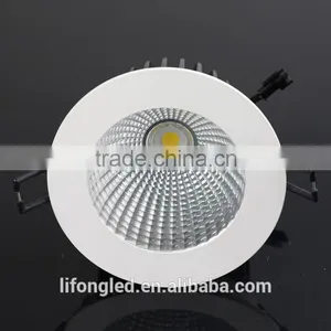 High CRI Recessed Round 12W LED COB Downlight With ce Rohs thumbnail-2