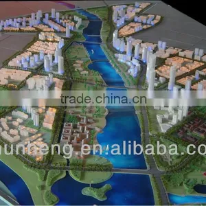 Architecture 3D Model Making / Urban Planning Model thumbnail-1