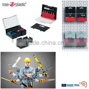 Clear Plastic Storage Locking Box for Bits Set BP thumbnail-2