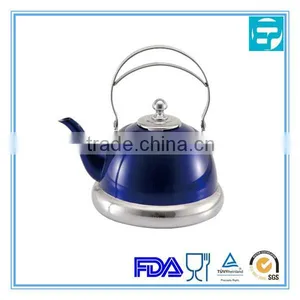 Colorful 1.0L Stainless Steel Whistling Kettle thumbnail-1