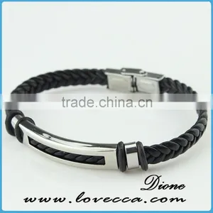 Fashion Handmade Charm Design Real Leather Wristbands thumbnail-1