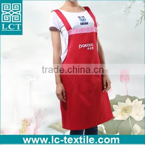 Cheap Promotional Custom Print Plaid Apron thumbnail-1