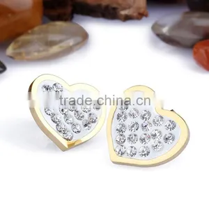 Broken Heart Shaped Stainless Steel Chain Necklace Jewery Set thumbnail-5
