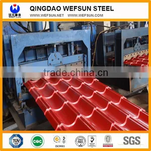 Practical Roofing Construction Color-coated Corrugated Steel Plate thumbnail-2