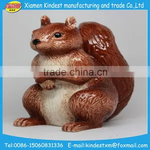 Elegant Cute Little Owl Ceramic Animal Figurine for Decro thumbnail-5