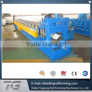 Aluminum Ridge Cap Hydraulic Machine Roof Ridge Cap Roll Forming Machine thumbnail-1