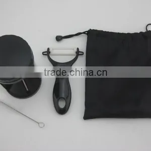 High Quality Food Safe Spiral Slicer With Cleaning Brush, Pouch and Peeler thumbnail-1