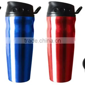 Custom Double Wall Coffee Travel Mug, Wholesale Stainless Steel Custom Coffee Cup Mug thumbnail-1