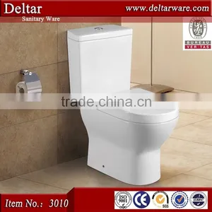 Two Piece Bathroom Design wc Toilet, Ceramic Sanitary Ware Manufacturer, 2 Piece Toilet Price thumbnail-6