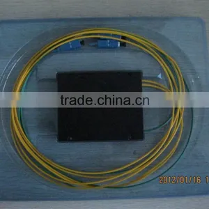 2 Way ABS Box Optical Fiber PLC Splitter thumbnail-1