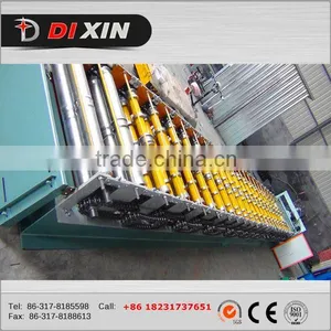 Al-Mg-Mn Alloy Roof System Building Sheets Roll Forming Machine thumbnail-1