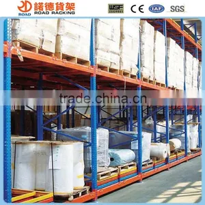 Push Back Rack Painting Racking System With 5 Pallet Depth thumbnail-5
