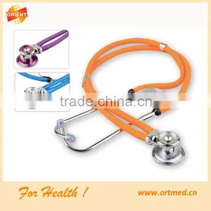 Medical Sprague Stethoscope, Neon Orange thumbnail-1