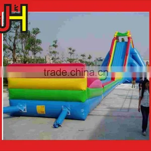 2016 JH Brand 0.55mm PVC Material Giant Hippo Inflatable Water Slide For Adults thumbnail-6