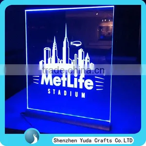 LED Engraving Acrylic Sign, Led Blinking Sign, Plexiglass Sign Led Display thumbnail-6