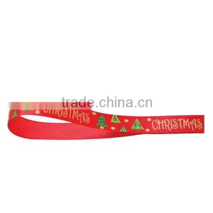 Red Christmas Ribbon With Christmas Tree(IBX-103C) thumbnail-1