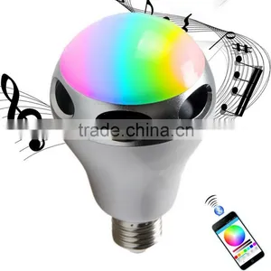 Smart LED Light Bulb With Built-in Bluetooth Wireless Speaker thumbnail-1