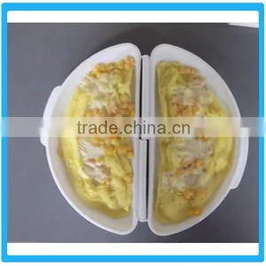 Food Safe Plastic Microwavable Egg Tools Kitchen Practical Gadgets Egg Steamer thumbnail-1