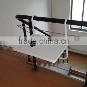 Folding Deck Table Handy Drinks Holder Porch Balcony Rail Pool Outdoor Accessory thumbnail-3