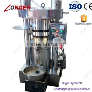 China Famous Brand Automatic Hydraulic Almond Oil Press Machine Price thumbnail-1