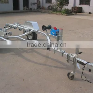 Hot Dipped Galvanized Boat Trailer/ Inflatable Boat Trailers/jetski Trailer thumbnail-6