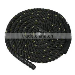 38mm Black Color Red Line Battle Power Rope thumbnail-1