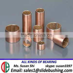 Copper Tin Bronze Brass Bushing /jf800 Oilless Bimetal Bushing Kavo Dental Bearing 5557203105 Bushings for Excuvator thumbnail-1