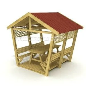 Modern Outdoor Garden Pavilion Gazebos thumbnail-5
