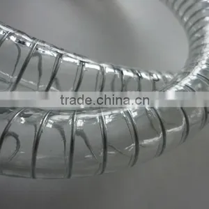 CHINA WHOLESALE PLASTIC TUBES PVC FLEXIBLE STEEL WIRE HOSE thumbnail-3