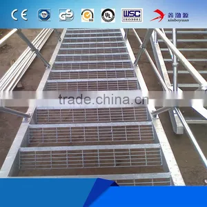 Plain Bar / I-shape Hot Dipped Galvanized 25x5 Steel Bar Grating / Serrated Galvanized Steel Grating Weigh thumbnail-3