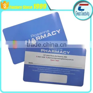 Silkscreen Printing White Signature Panel CR80 Size PVC Cards thumbnail-1
