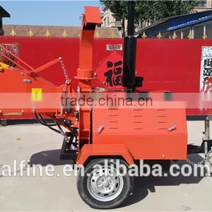 Factory Directly Sale High Efficiency Diesel Wood Chipper Shredder thumbnail-6