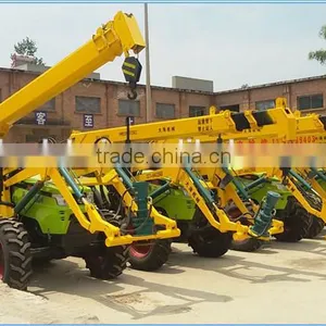 New Type Wheeled Type Trench Ditching Digger Integrated Machine thumbnail-2