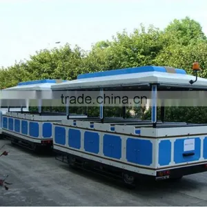 20 Seats Passenger Trailer,half-closed Wagon thumbnail-1