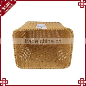 Hotel Home Used Handwoven Dirty Clothes and Toy Large Size Storage Cube Basket thumbnail-4