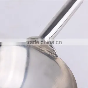 SGS Certificate Best 16 Inch Round Mini Stainless Steel Wok thumbnail-2
