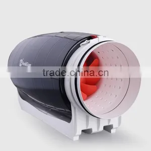 HDD-200P 8" dc Silent Inline Duct Fan Blower thumbnail-1