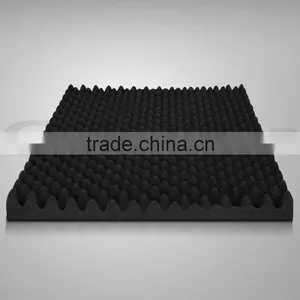 Factory Directly Sell PU Material Sound Absorbent Sponge, Wave Shape Foam, Egg Crated Sponge, Great Quality Free Sample thumbnail-2