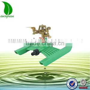 1/2" Female Spain Garden Tools Impact Brass Sprinkler With H Base thumbnail-1