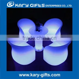 Dining Room Furniture in China Plastic Led Restaurant Patio Furniture thumbnail-5
