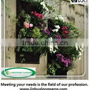 Wholesale Hanging Planter Bag,felt Wall Hanging Pocket Planter thumbnail-1