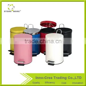 Mini Stainless Steel ,PP,Surface Spray Trash Can With Lid thumbnail-1