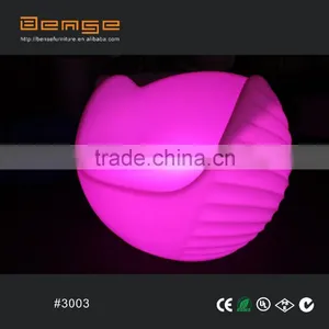 2016 New Hug Curve Sofa Plastic LED Sofa thumbnail-2