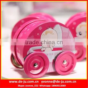 Pink Car Kids Birthday Candy Box thumbnail-1