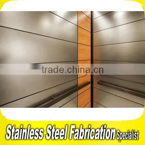 Top Grade Stainless Steel Interor Design Elevator Cabin Decoration thumbnail-4