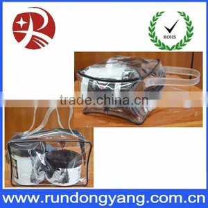 Clear Pvc Plastic Bag With Snap Button thumbnail-1